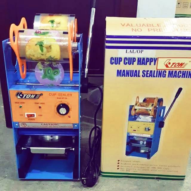 MESIN Cup sealer manual Eton ET-D8 khusus go-send (bandung)