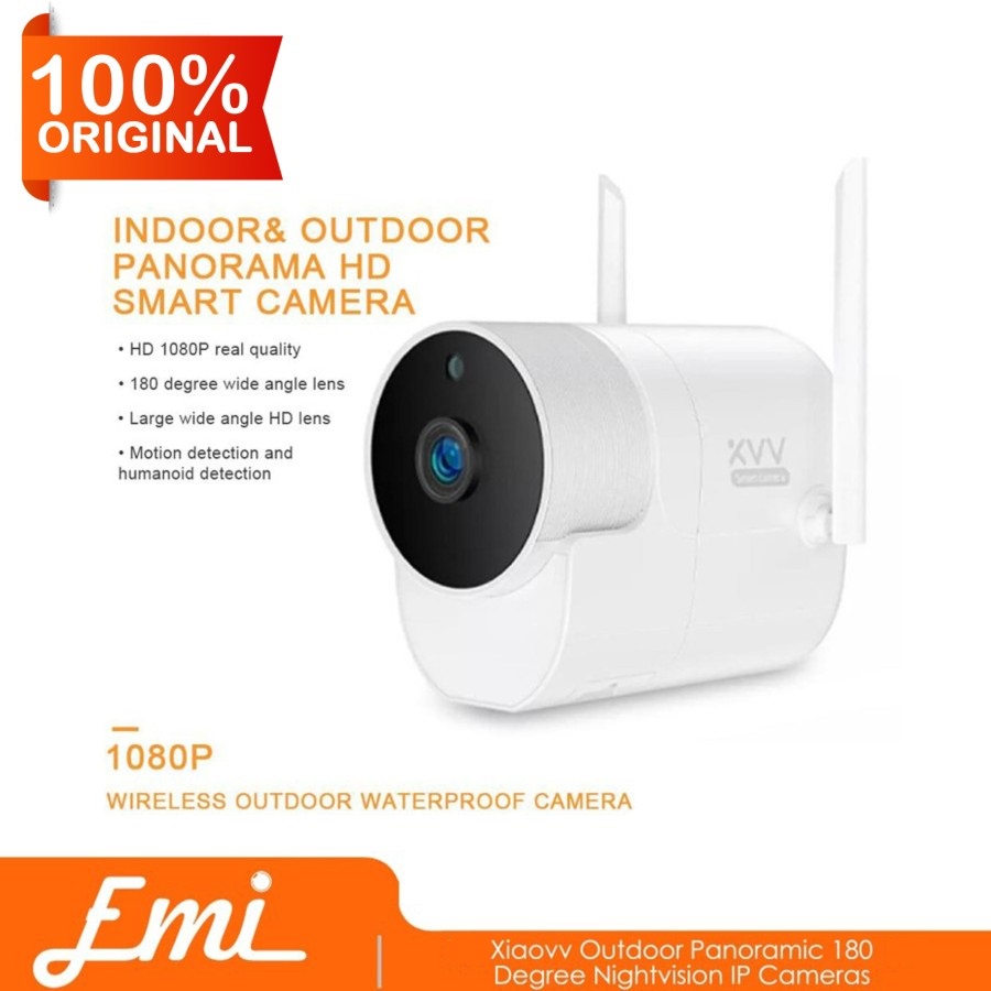 Xiaovv Outdoor Panoramic 180 Degree Nightvision IP Cameras CCTV