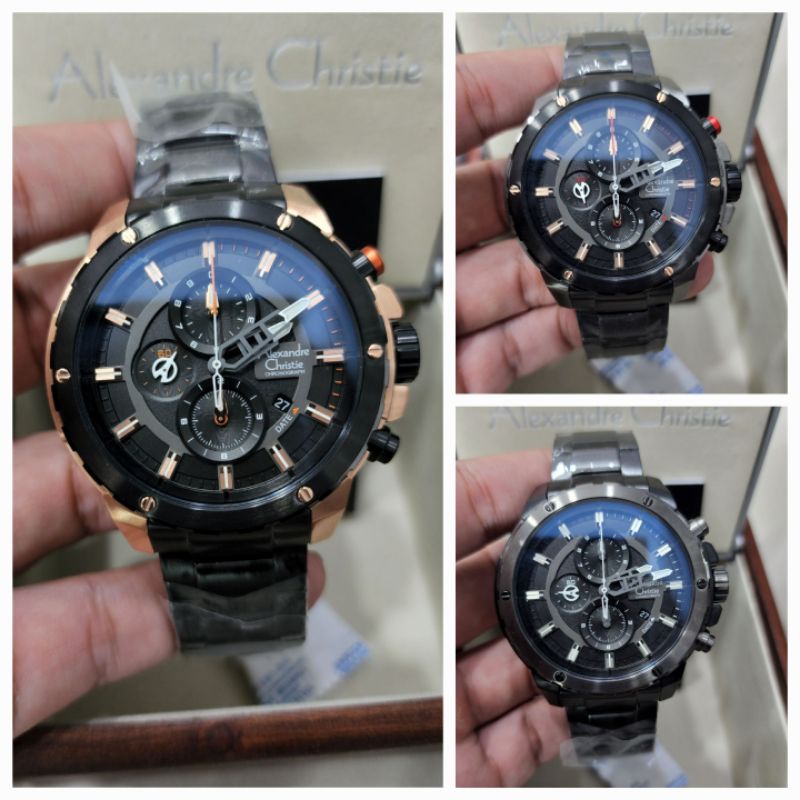 Jam tangan alexandre christie ac6530 original 6530 man