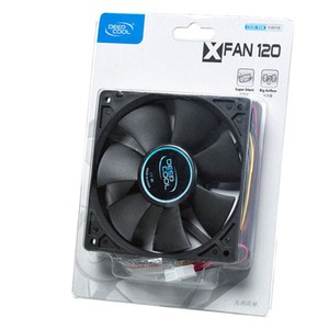 Fan deepcool xfan 12cm black with hydro bearing