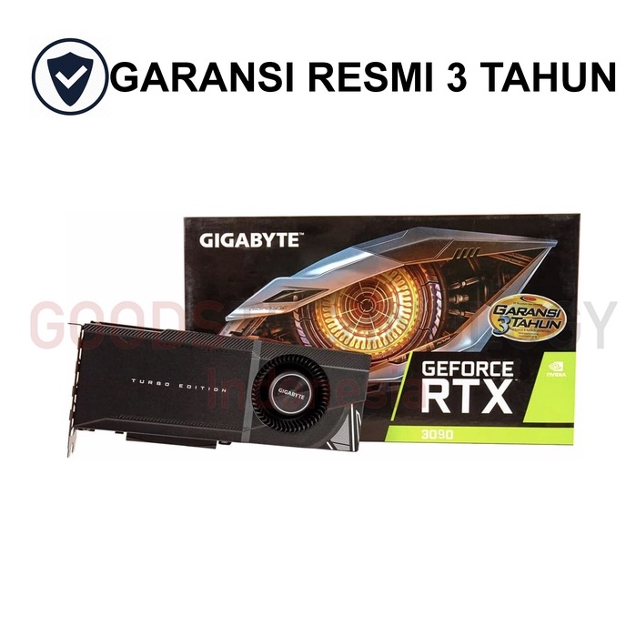 Gigabyte VGA RTX 3090 TURBO 24GB GDDR6X GV-N3090TURBO-24GD