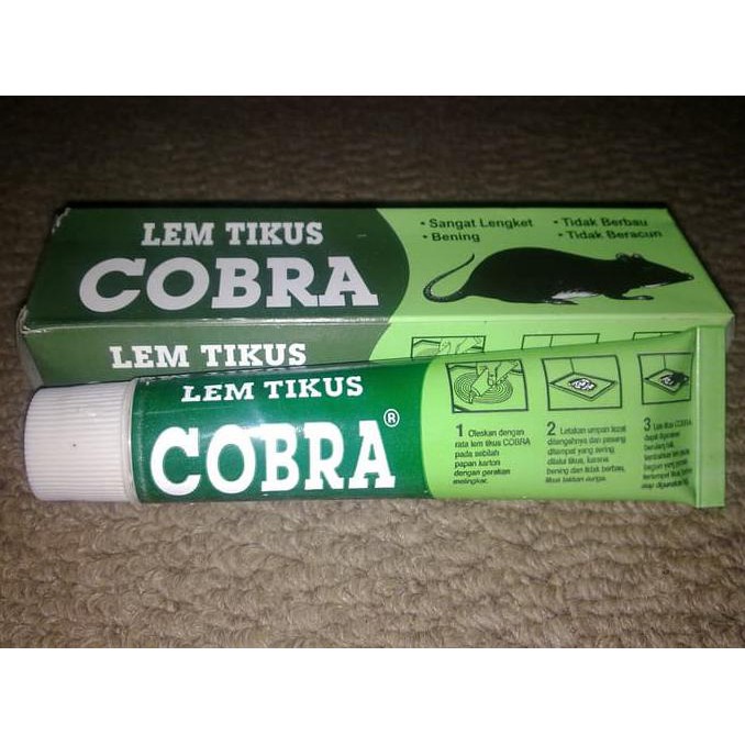 Lem Tikus ampuh Lem Tikus cap Cobra