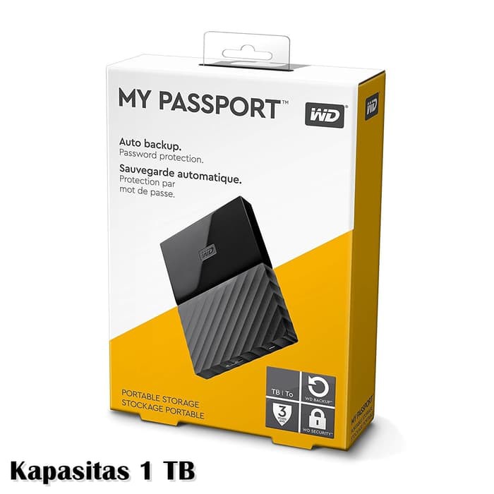 Hardisk External WD My Passport 1 TB / HDD WD