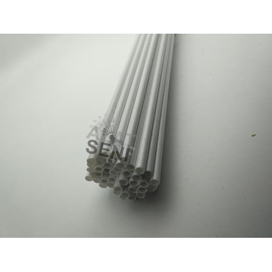 MAKET Pipa Bulat PVC / Diorama ABS Bulat Kosong / ABS Round Stick 3mm
