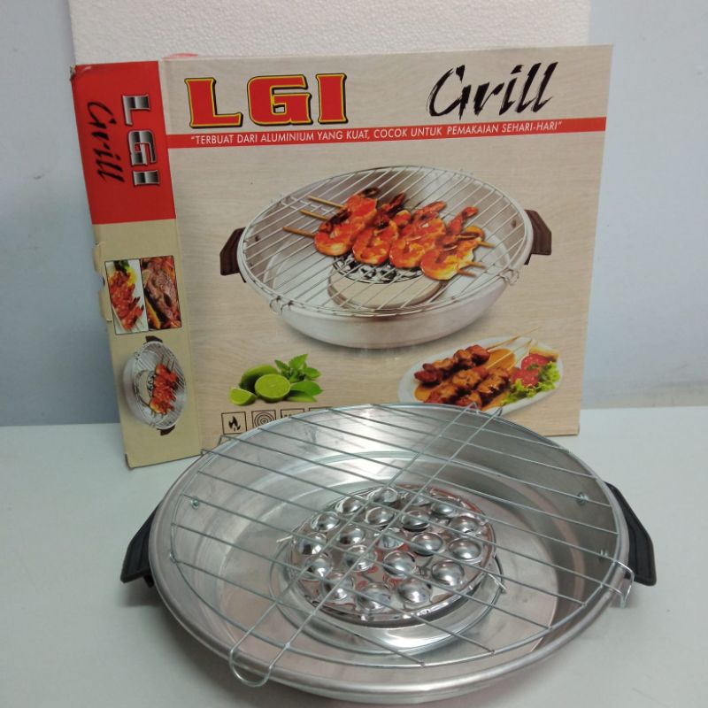 Jual Amele98shop Alat Pemanggang Ikan Sosis Sate Bbq Bakar Ikan Bbq