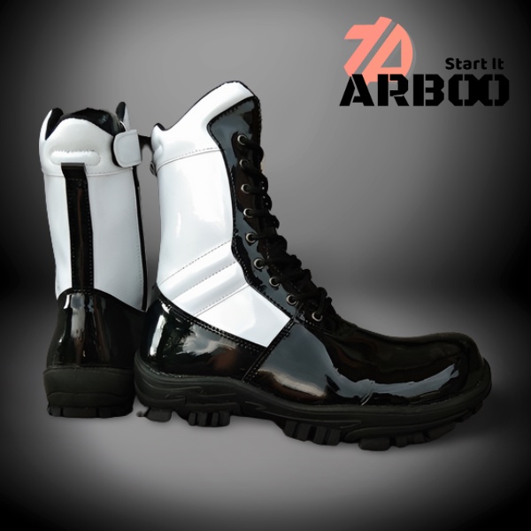 Sepatu PDL Provos TNI AD AU AL sepatu PKD Kilap sintetis