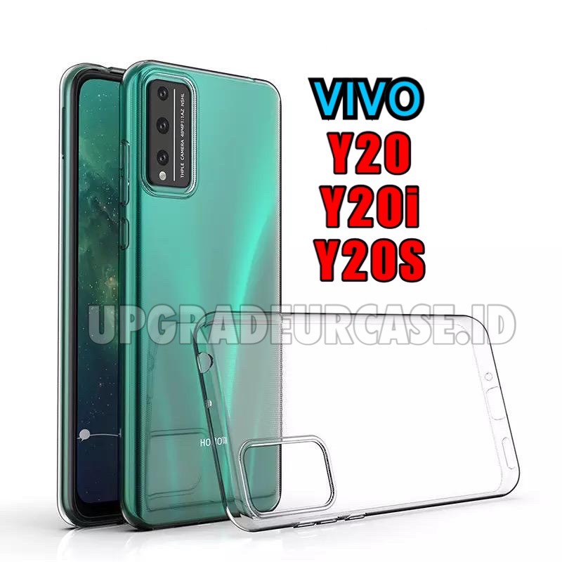 VIVO T1 V21 V21E V23 V23E Y75 Y21 Y21S Y21A Y21T Y31 Y33T Y33S Y51 Y51A Y53S V20 SE Y12S Y20 Y20i Y20S 2021 4G 5G SoftCase Jelly Bening Clear Silicon Transparan-2