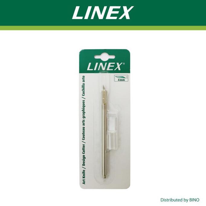 

✨BISA COD✨ LINEX-CK100 ART KNIFE WITH 4MM BLADE #4800 00