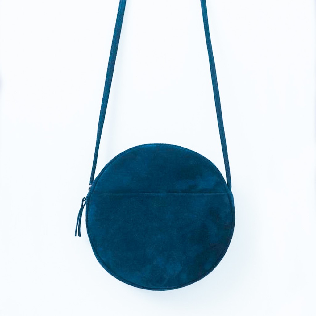 Tas Selempang Wanita Canvas Wax Bag Minimalis Strap Kulit Asli Leather (ATHENA)