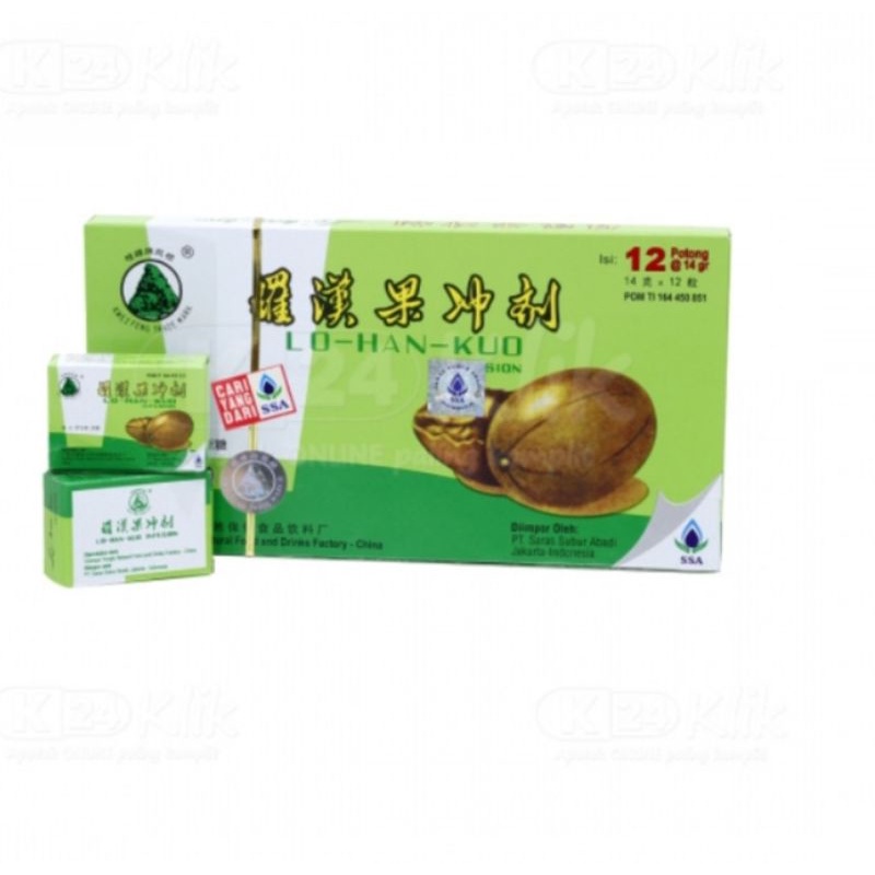 

Lo Han Kuo Infusion/ Teh panas dapam sariawan