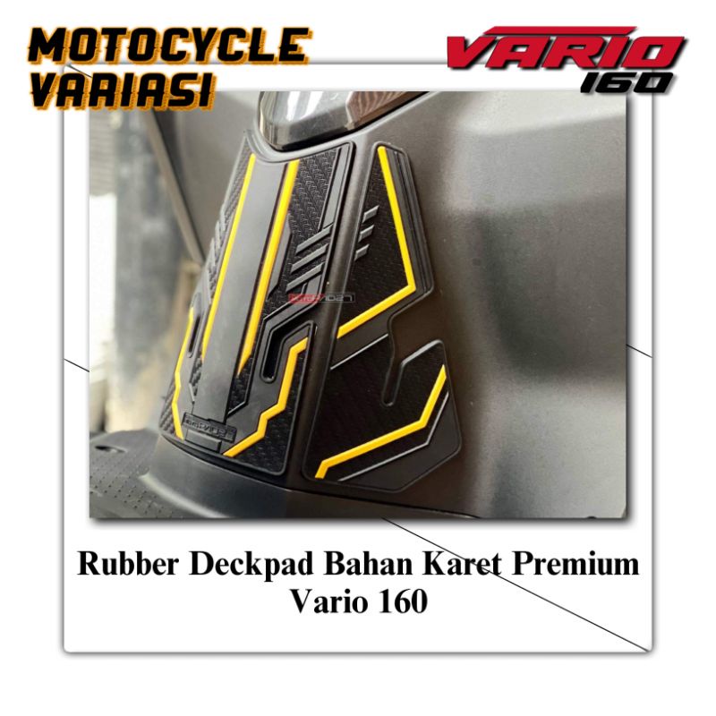 MOTOPAD27 Tankpad Vario 160 Deckpad Vario 160 Rubber Premium