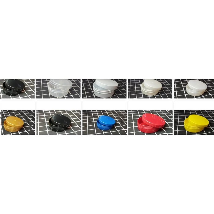 POT LULUR 200ml Eceran, bisa pilih warna warni, Pomade