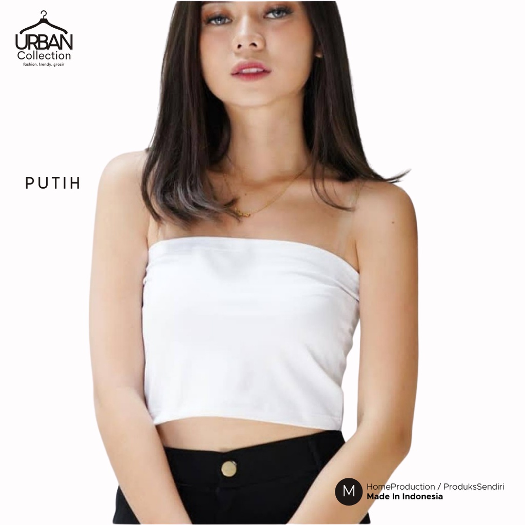( BISA COD ) BASIC CROP TOP KEMBEN PENDEK WANITA - SPANDEX RAYON 100% HIGH QUALITY