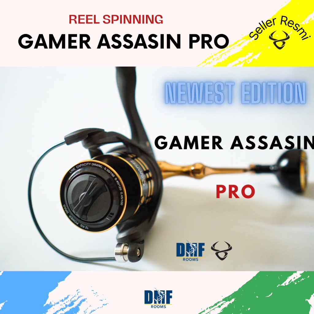 NEW!! | BULLZEN GAMER ASSASSIN PRO | REEL SPINNING