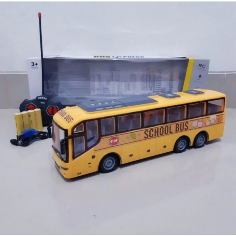 MAINAN REMOTE CONTROL MOBIL BUS DIECAST BUS MOBIL BIS REMOT
