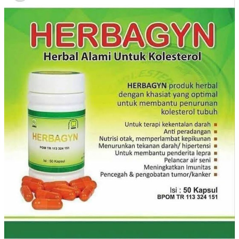 

HERBAGYN NASA- Untuk Kolestrol