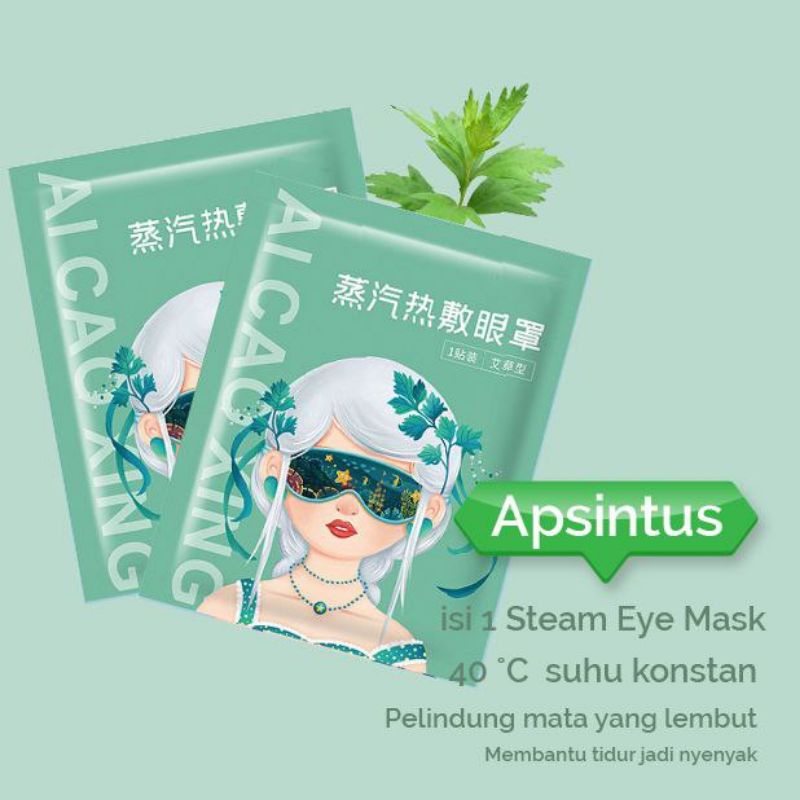 Steam Eye Mask Aromatherapy masker mata uap kompes mata lelah bebbo