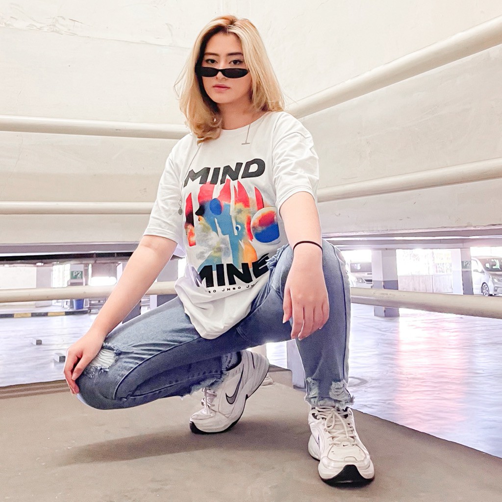 ATASAN WANITA TERBARU Oversize Mind / T-Shirt Mind Mine Oversize Tee Wanita