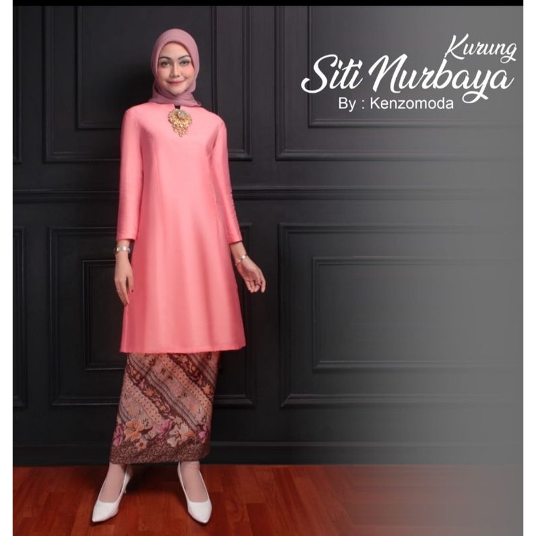 Setelan kebaya kurung//kurung sitinurbaya//kurung tafetta