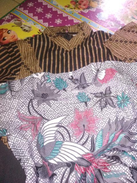 Batik Dolby Dolbi Dobby Doby Tenun Sutra Tulis Halus Katun Atbm Baron ,sarombit Atasan