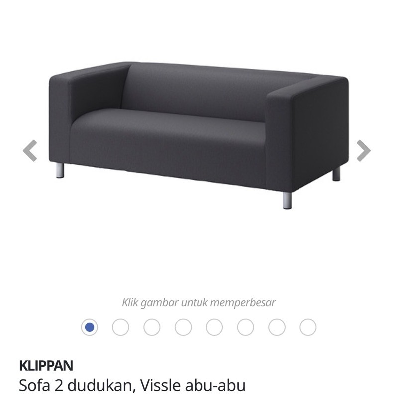 PRELOVED SOFA IKEA KLIPPAN 2 dudukan