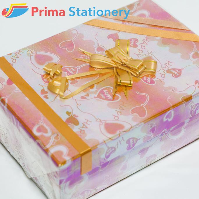 

Kotak Kado Motif Love Orange