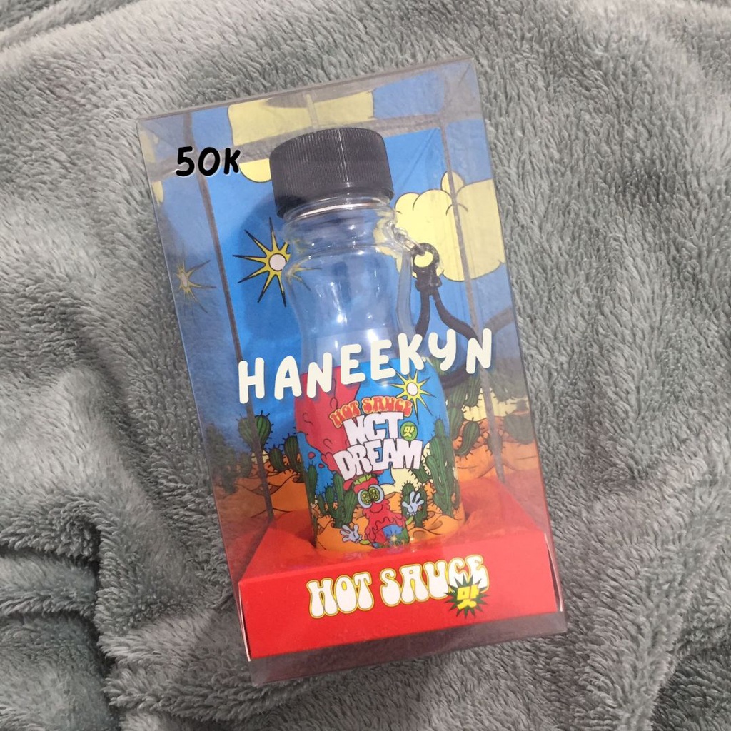 Keyring MD Hot Sauce HS - NCT Dream Mark Renjun Jeno Haechan Jaemin Chenle Jisung