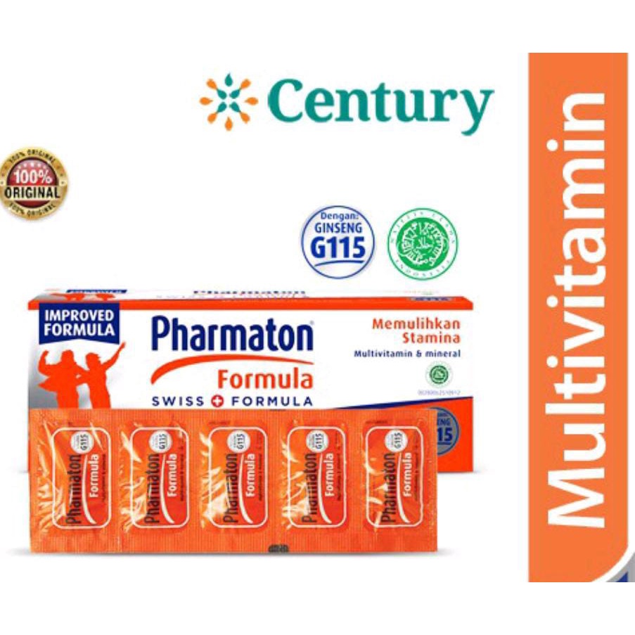 Pharmaton Formula / Vitamin / Suplemen / Daya Tahan Tubuh