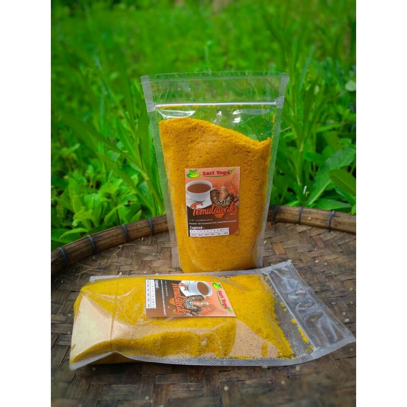 

Minuman Herbal serbuk Saritoga Tinggal seduh TEMULAWAK+GULA 250GR TERMURAH