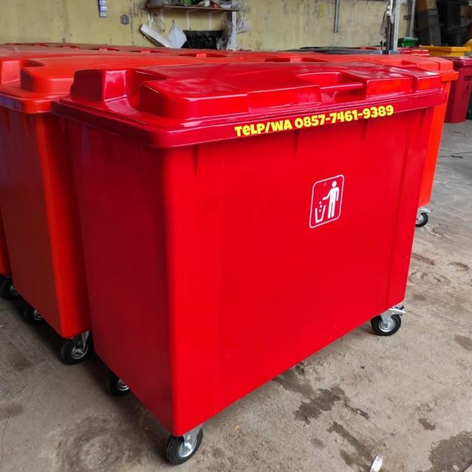 TEMPAT SAMPAH BESAR-BAK SAMPAH BESAR-TONG SAMPAH BESAR VOLUME 660 LITE