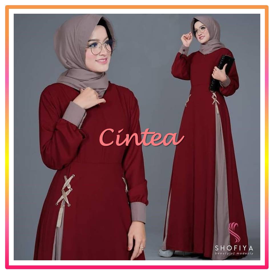 Gaamis Muslim Murah Fashion Muslim Baju Gamis Wanita Terbaru Hanumi Dress Termurah
