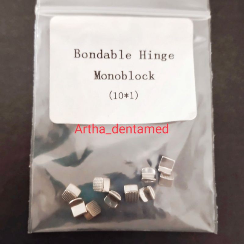 DENTAL BITE TURBO BONDABLE HINGE MONOBLOCK ISI 10 PCS / SET