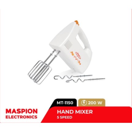 Maspion Hand Mixer / Mixer Tangan MT-1150 Pencampur Pengaduk Adonan