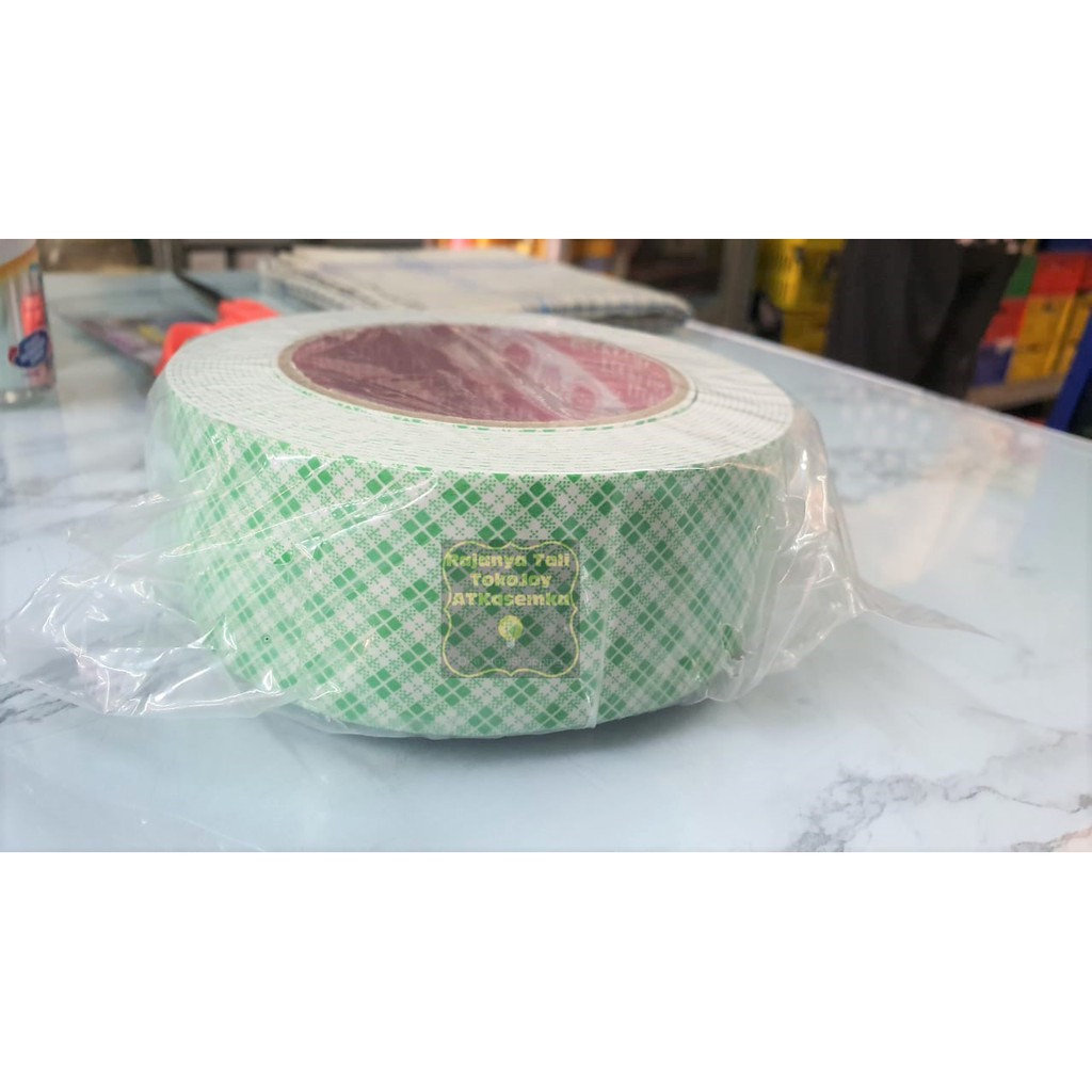 

Double Tape BUSA BATIK Hijau 2" / 2 inch / 5cm 50mm
