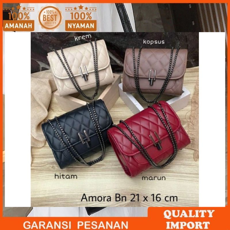 tas slempang wanita 3 ruang /tas terbaru/sling bag/sholderbag/hendabag/tas murah cod