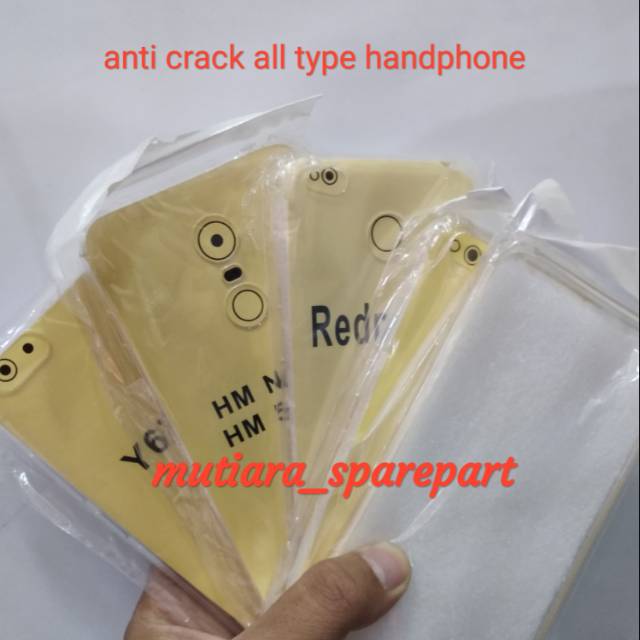 SOFT CASE ANTI CRACK ALL TYPE HANDPHONE