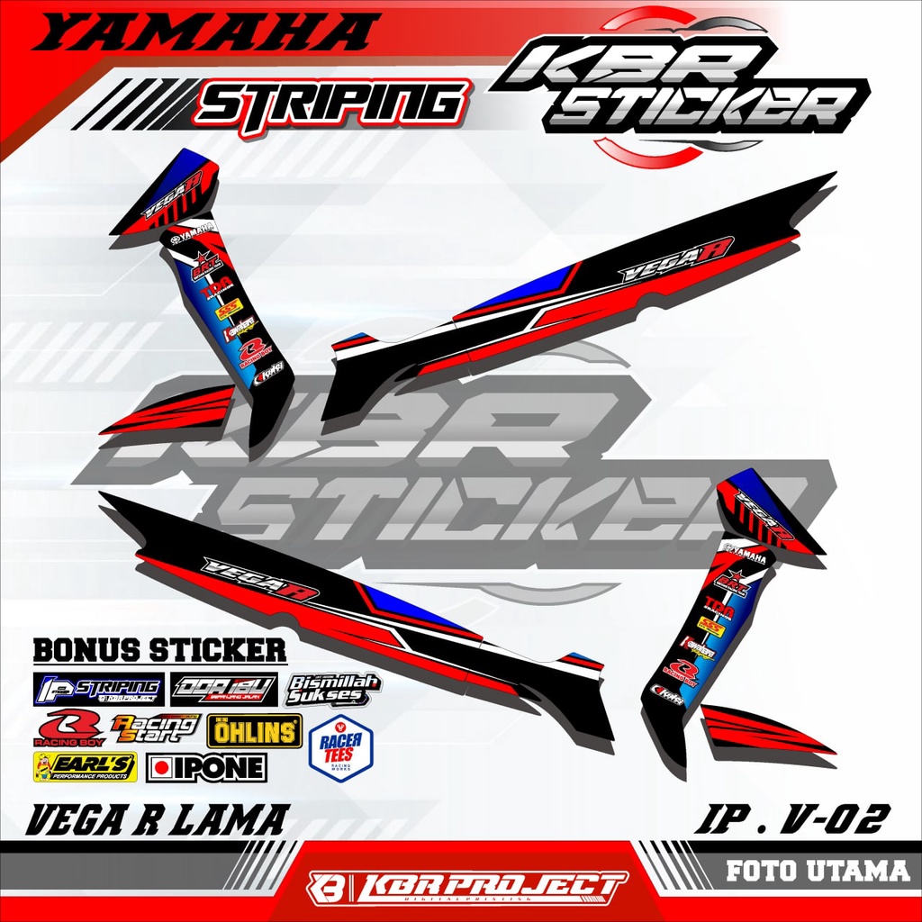 VEGA R LAMA  (COD) STICKER STRIPING MOTOR VEGA R LAMA.02