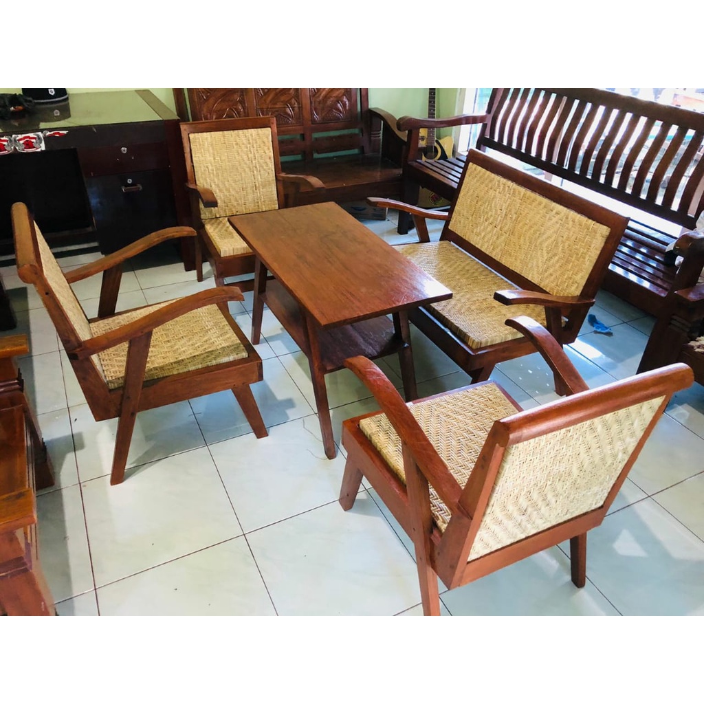 kursi jengki antik asli jati lawas