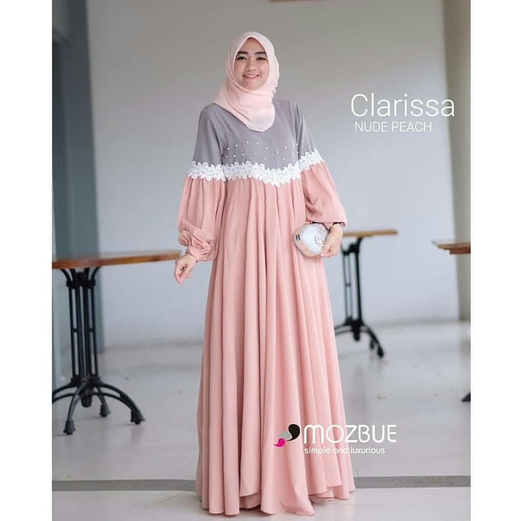 Clarissa Dress | Gamis TERMURAH & REALPICT | DRESS MUSLIM
