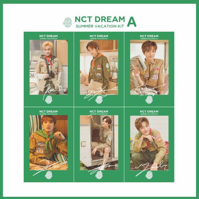 POLAROID NCT DREAM SUMMER PACKAGE 2019