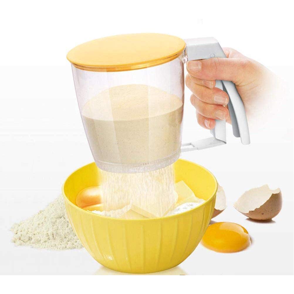 Ayakan Tepung Delicia / Flour Sifter Icing Sugar Dispenser
