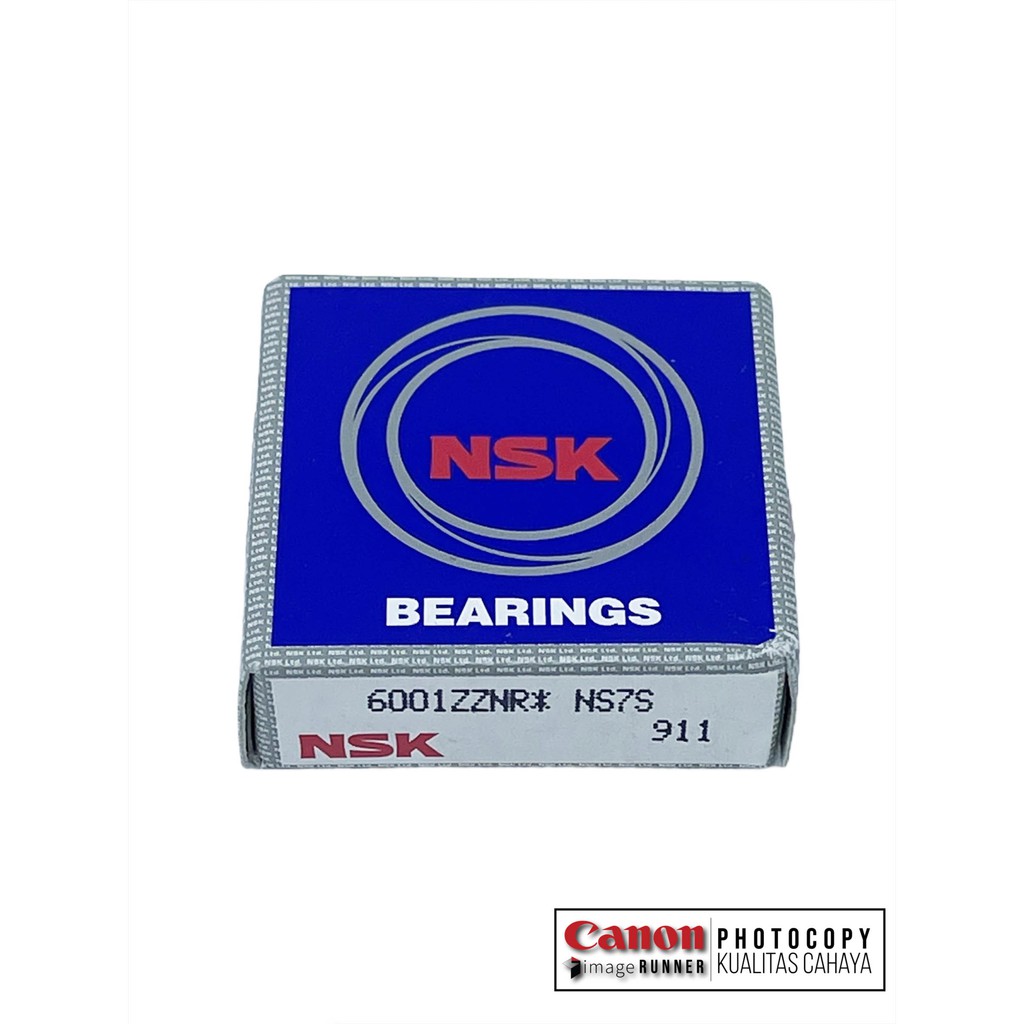 Bearing Lower Canon IR 6570/5075 IRA 6075/6275 NSK 6001ZZNR Jepang