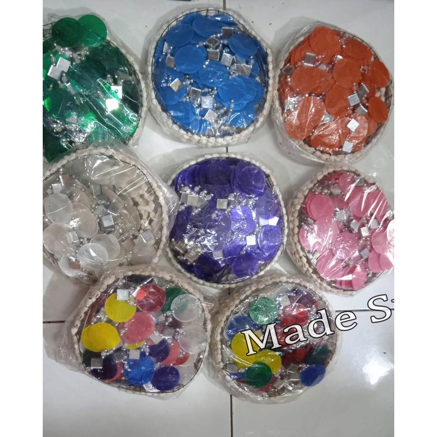 Hiasan gantungan lampion kerang diameter 15cm