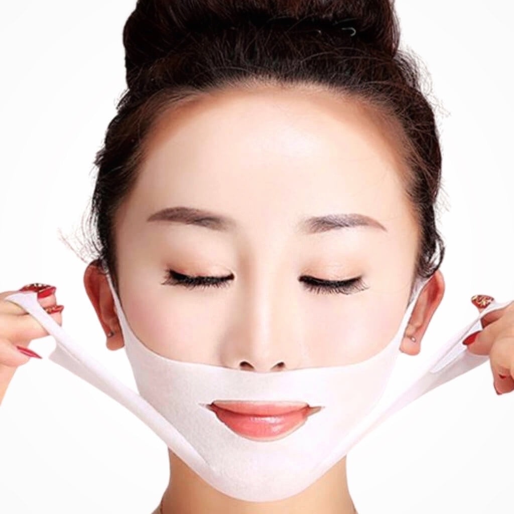 [Per Pc] Masker Dagu EFERO V Shape Chin Firming Mask Anti Aging Gel Face Mask