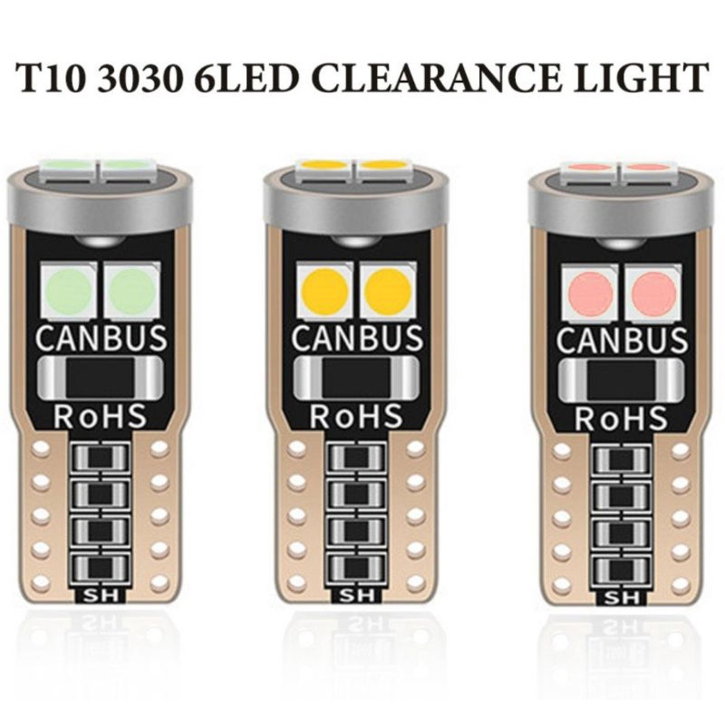 LAMPU T10 CANBUS 3030 LAMPU KABIN PLAT NOMOR MOBIL