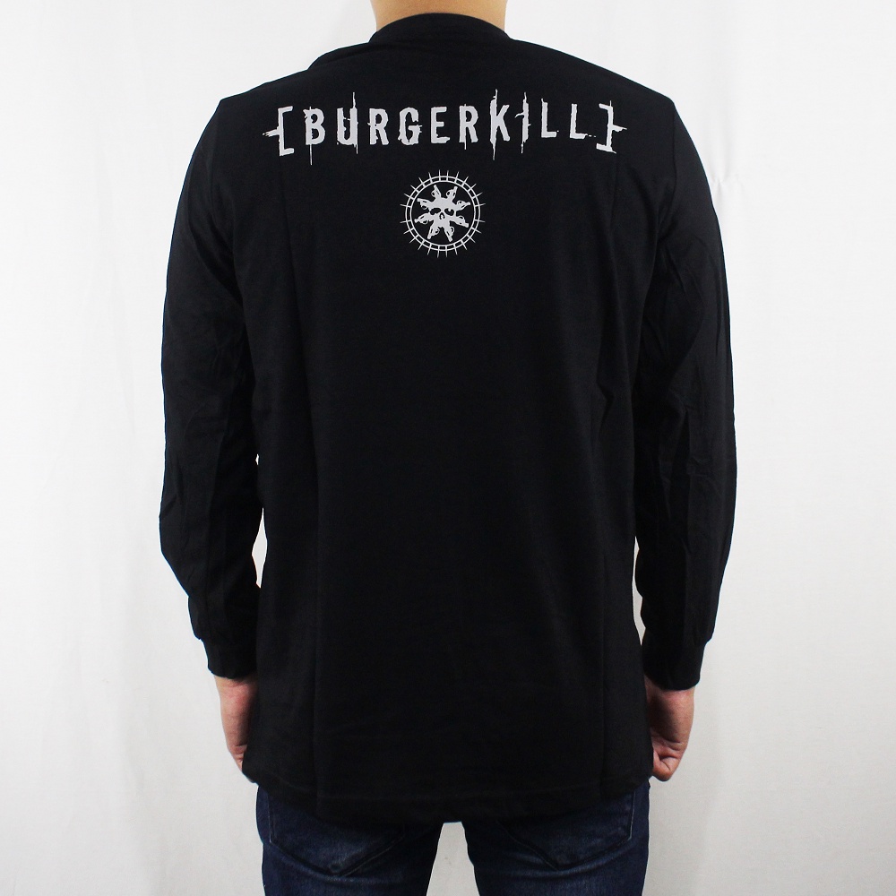 BAJU MUSIK BURGERKILL LENGAN PANJANG 05 - BAJU LENGAN PANJANG BURGERKILL - LONGSLEEVE PRIA - LONGSLEEVE MUSIK PRIA - DEADSQUAD - BLACK SABBATH - JASAD - JERUJI - BAJU BLACK METAL