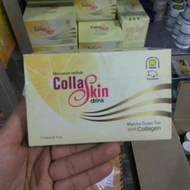 

Collaskin drink matcha