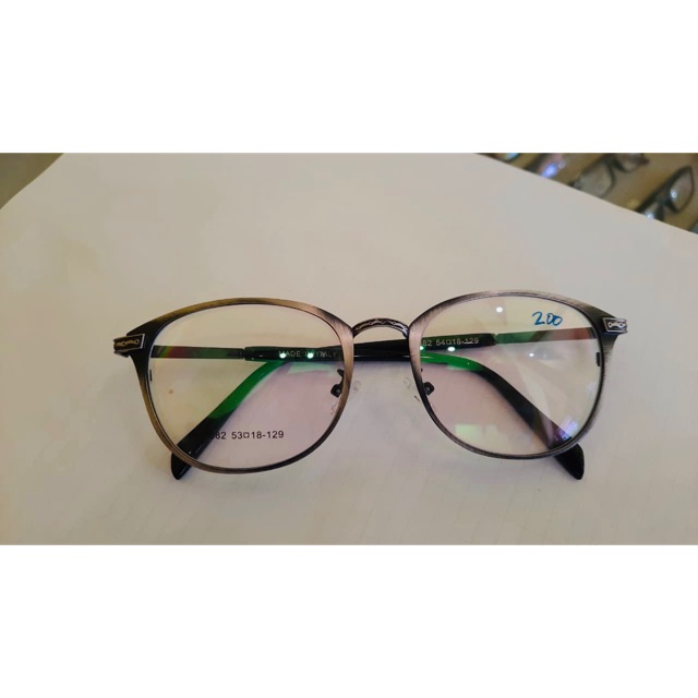 frame kacamata minus (frame+lensa) bulat wanita