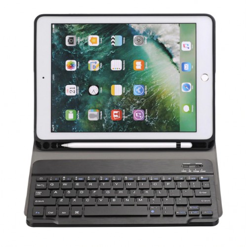 SK-1036E Ipad 9 / 9th 10.2 inch 2021 Wireless Bluetooth Sarung Keyboard Pen