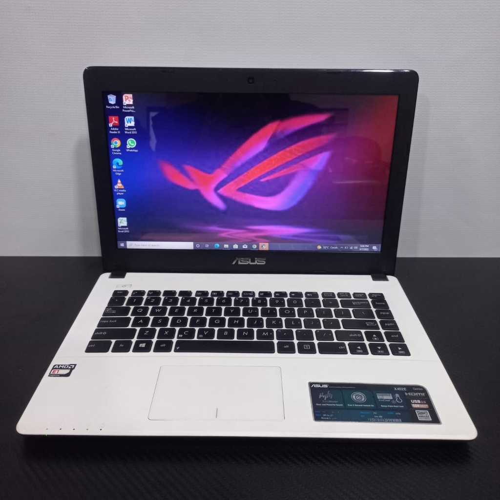 Laptop Asus X450E AMD E1 - 2500 Ram 8GB 500GB /256GB SSD Win 10 - Siap pakaii